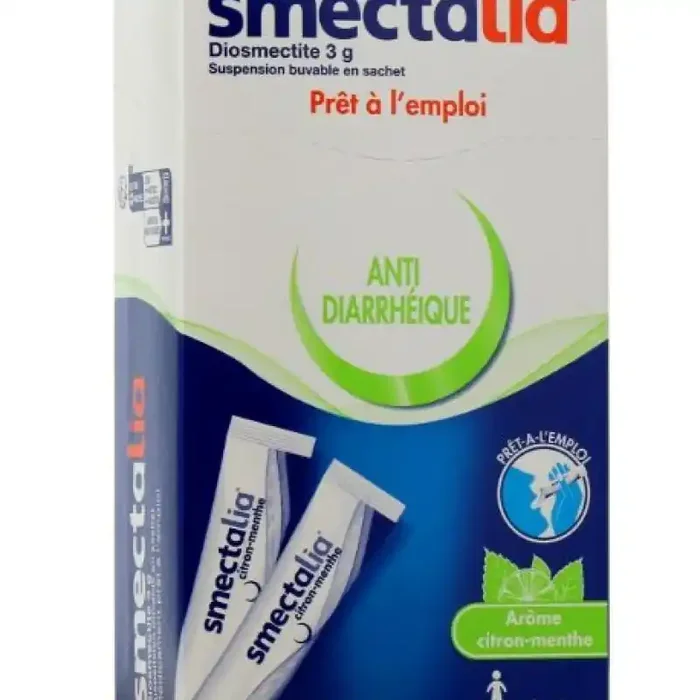 Smectalia Prêt à l‘emploi 12 sachets arôme citron-menthe