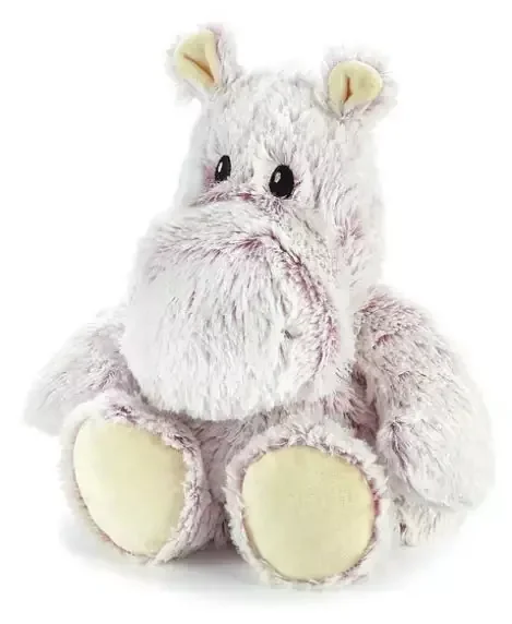 Soframar Bouillotte Cozy Peluche Dehoussable Hippopotame