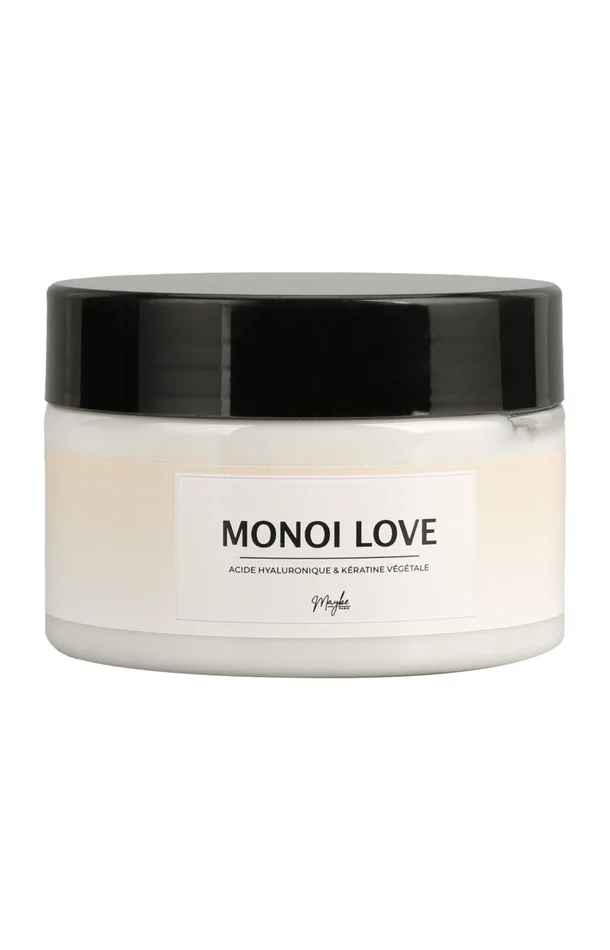 Soin à l’acide hyaluronique & kératine végétale – Monoï love – Cheveux – 100 ml