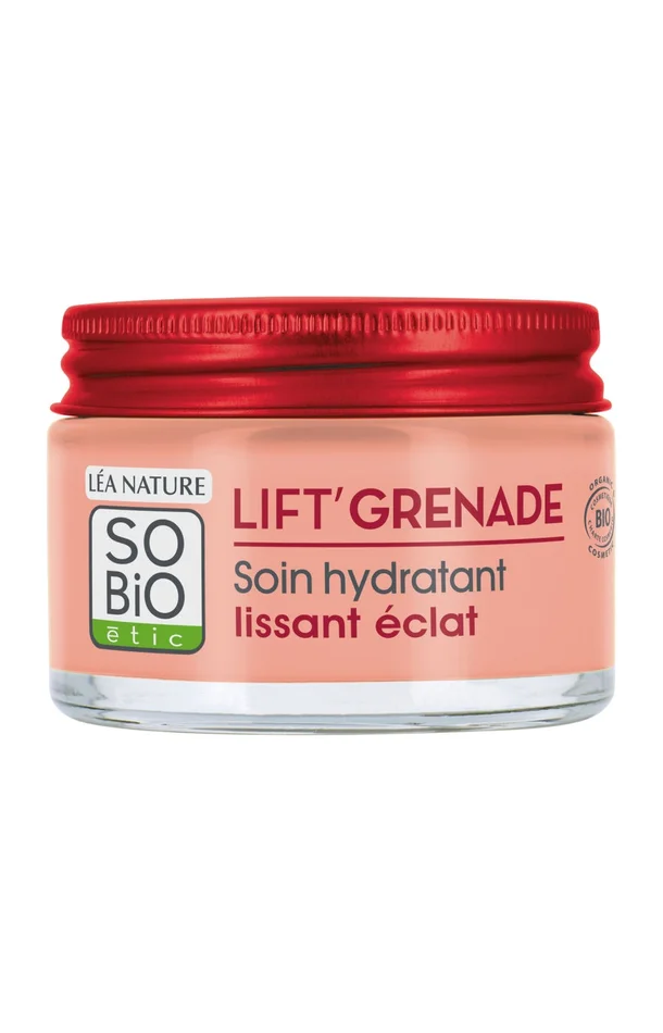 Soin de jour hydratant lissant éclat – Lift’Grenade – Peaux matures