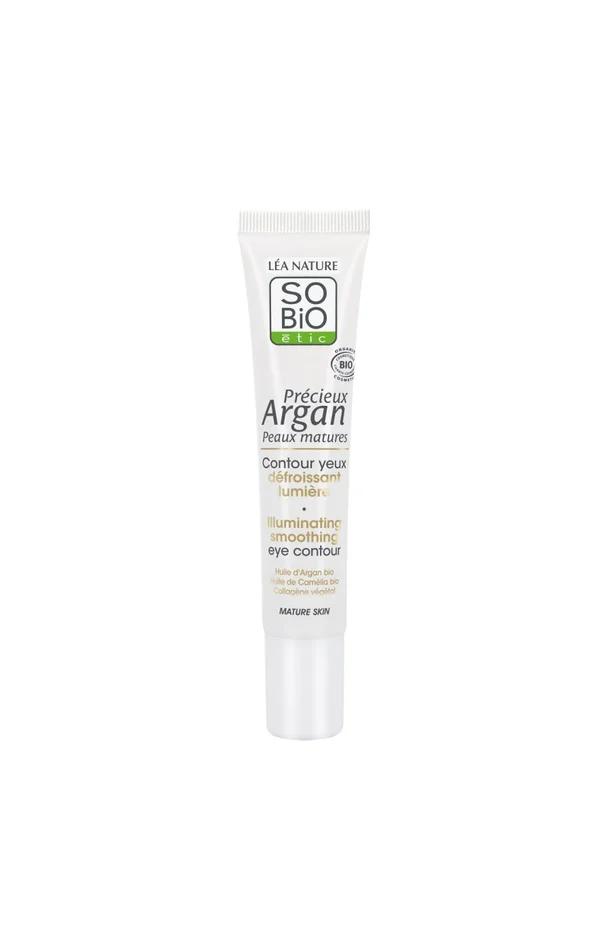 Soin défroissant bio – Huile d’argan – Yeux – Peaux matures