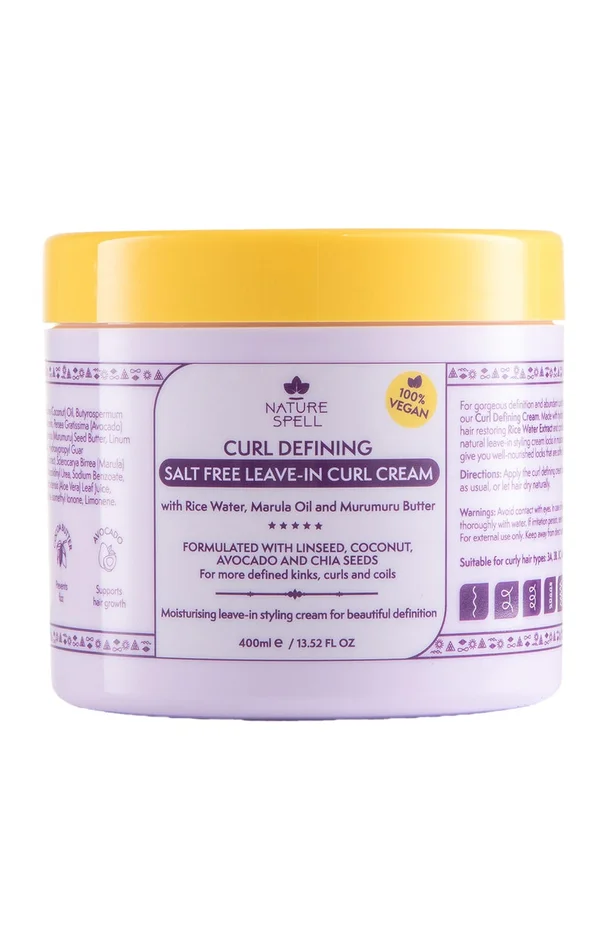 Soin doux sans rinçage – Cheveux bouclés – 400 ml