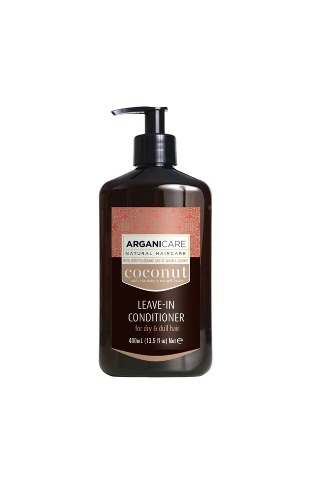 Soin protecteur sans rinçage – Huile de coco bio – Cheveux ternes, secs et frisés – 400 ml