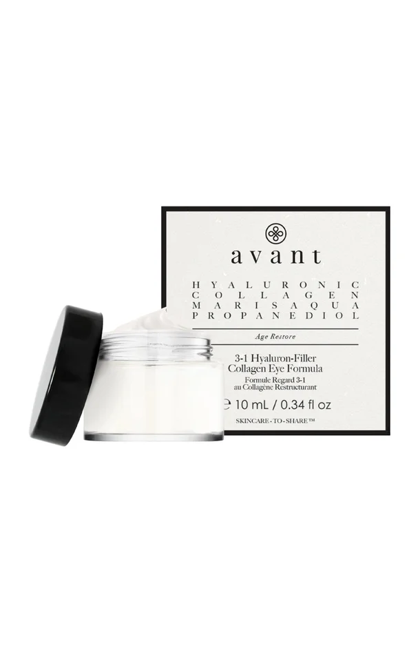 Soin regard restructurant – Collagène & acide hyaluronique – Peaux matures – 10 ml