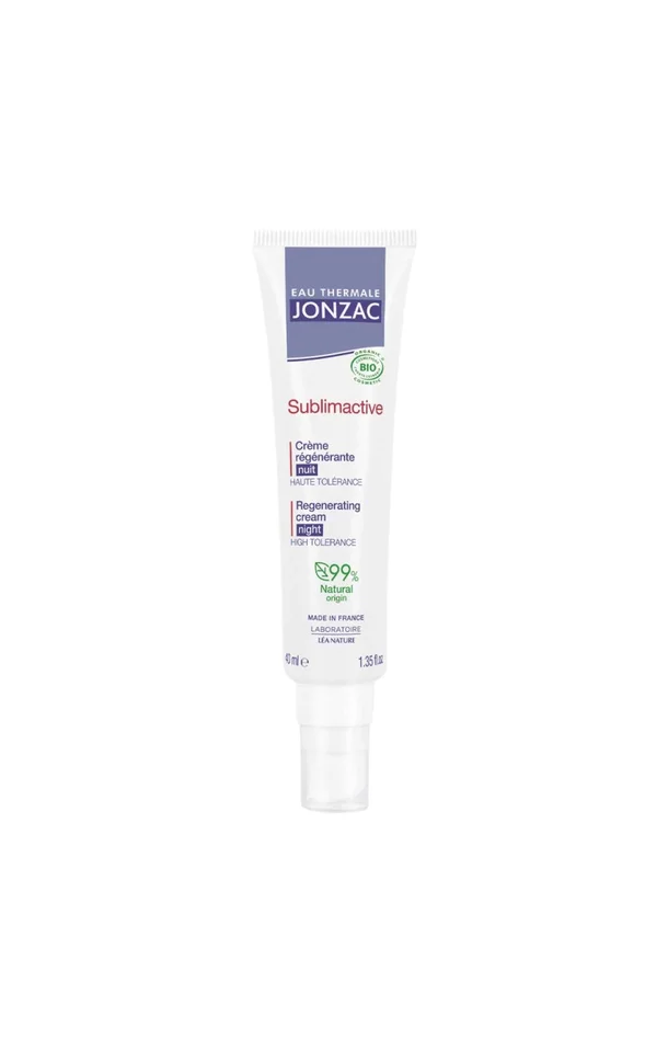Soin régénérant anti-âge bio de nuit – Sublimactive – Peaux sèches & matures