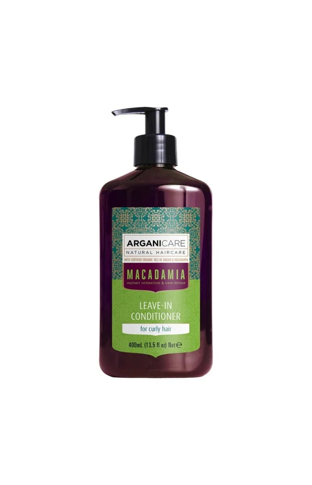 Soin sans rinçage – Argan & macadamia – Cheveux bouclés à frisés – 400 ml