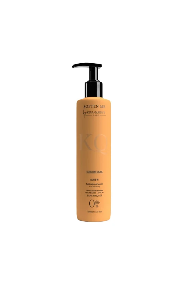 Soin sans rinçage – Macadamia & avocat – Cheveux ondulés à bouclés – 150 ml