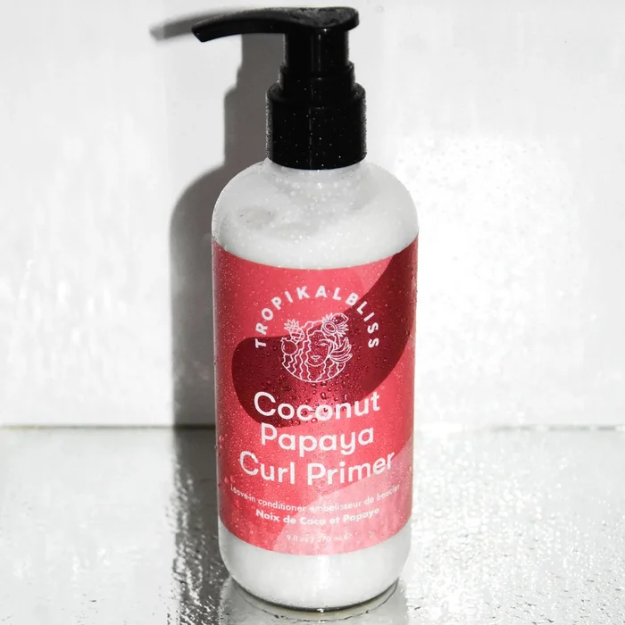 Soin sans rinçage – Papaye & noix de coco – Cheveux texturés – 270 ml