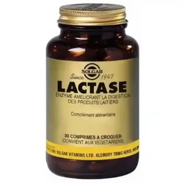Solgar Lactase 3500 Comprimés à Croquer x 30