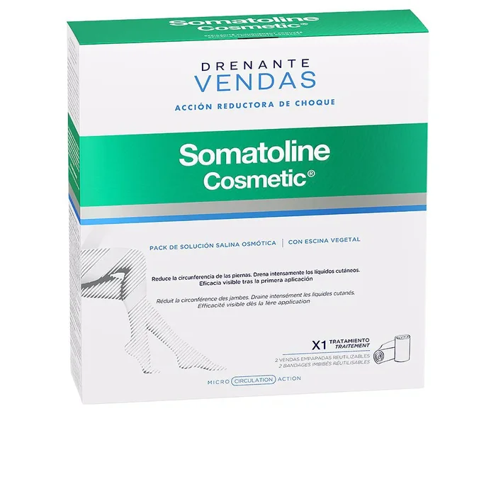 Somatoline Cosmetic, BENDE DRENANTI KIT COMPLETO azione riducente d’urto