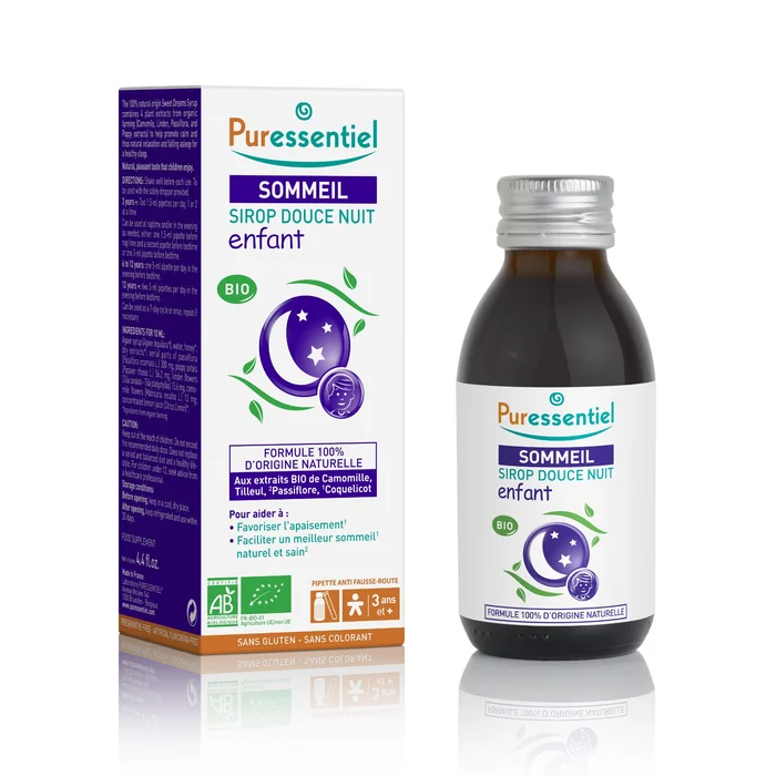 Sommeil – Sirop Enfant Douce Nuit BIO* – 125 ml