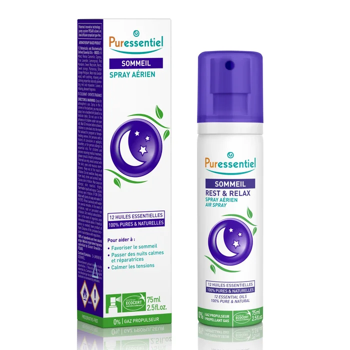 Sommeil Détente – Spray Aérien Aux 12 Huiles Essentielles
