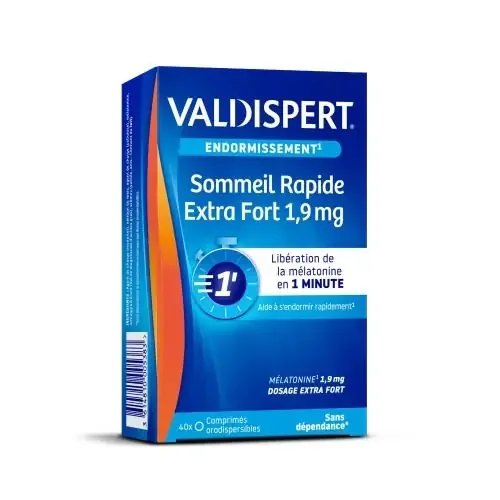 Sommeil Rapide Extra Fort 1.9mg – 40 comprimés orodispersibles