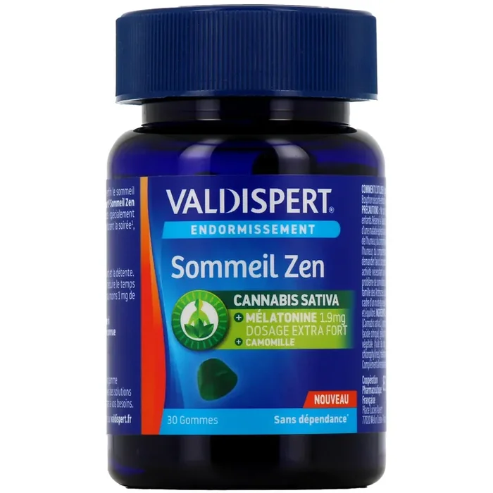 Sommeil Zen – Cannabis sativa – 30 gommes