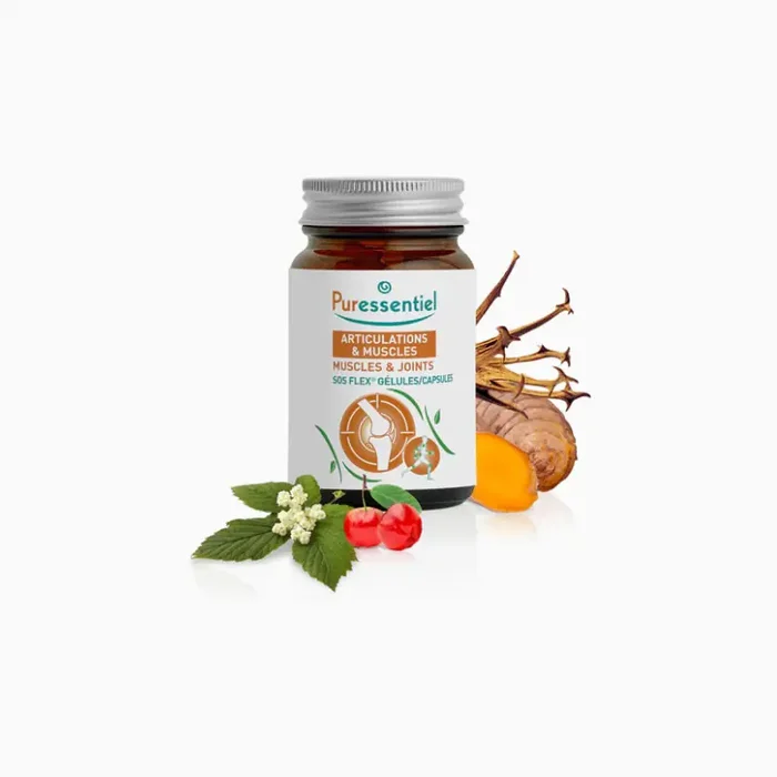 SOS FLEX ARTICULATIONS ET MUSCLES 30 CAPSULES PURESSENTIEL