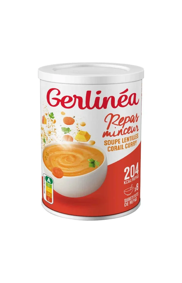Soupes minceur – Lentilles corail & curry – 6 x 424 g