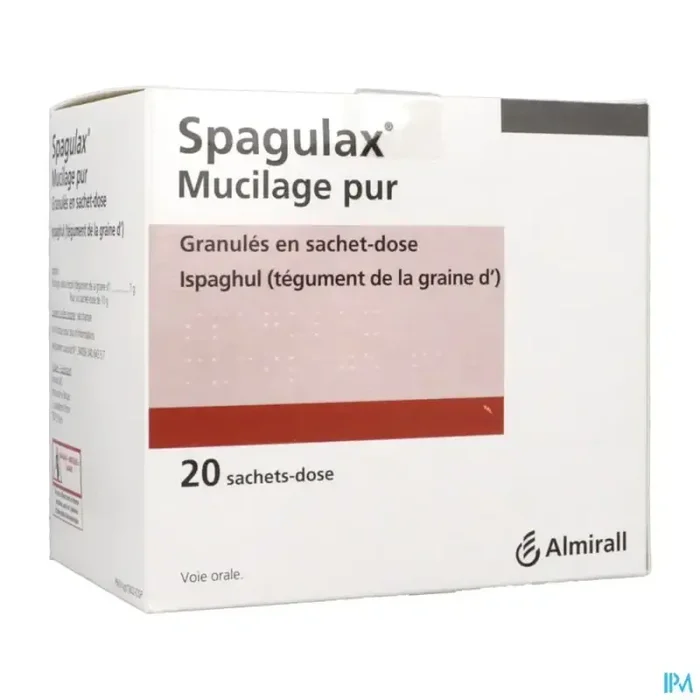 Spagulax mucilage pur granules sachet 20