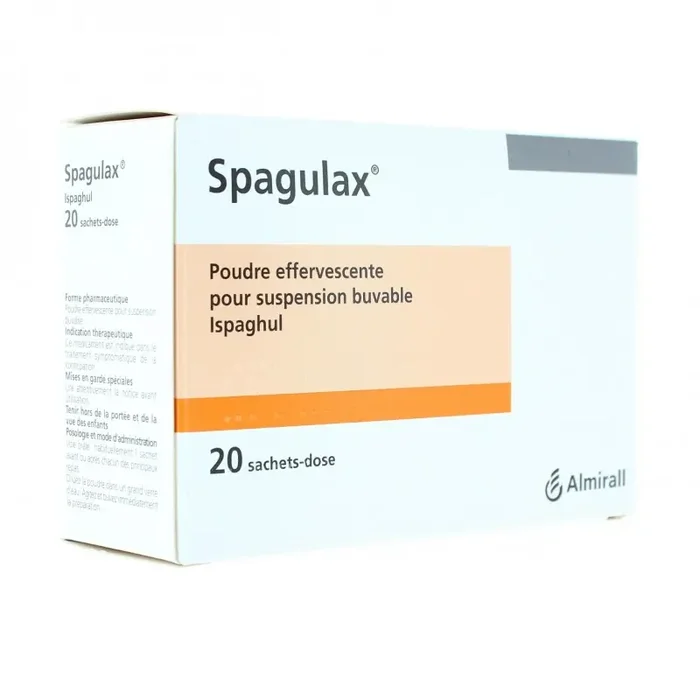 Spagulax poudre effervescente pour suspension buvable 20 sachets dose de 5g