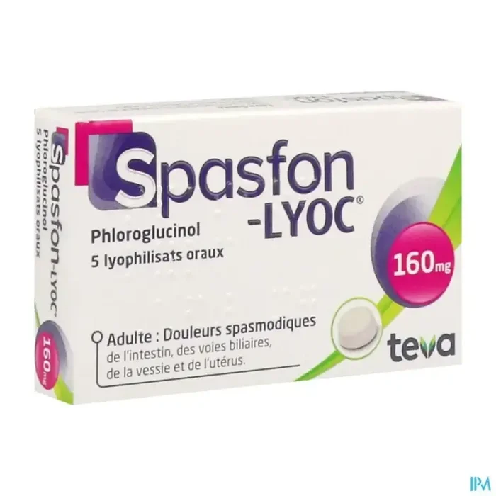 Spasfon lyoc 160mg lyophilisat oral 5
