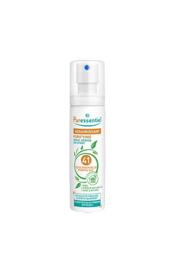 Spays aériens assainissant – 41 huiles essentielles – 2 x 75 ml