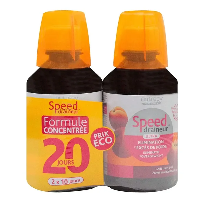 Speed Draineur 2x280ml Fruits d‘été