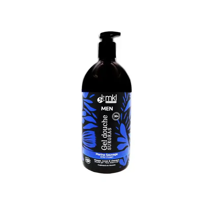 SPORT GEL DOUCHE SURGRAS MARINE SAUVAGE MEN 1L MKL