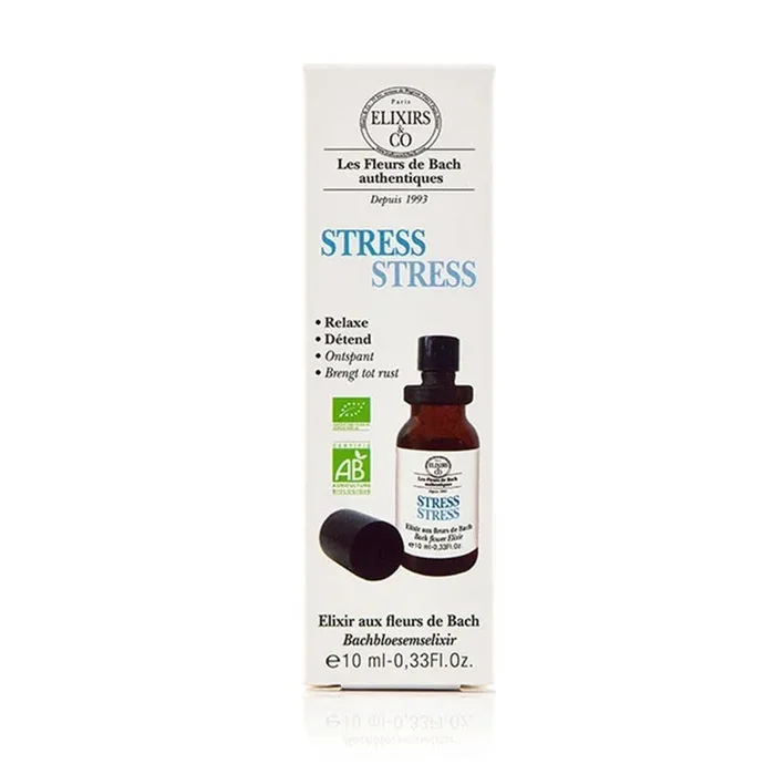 SPRAY BUCCAL STRESS Fleurs de Bach Bio 10ML Elixirs & Co