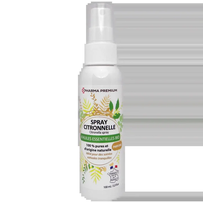 Spray Citronnelle 4 huiles essentielles Certifiées Bio