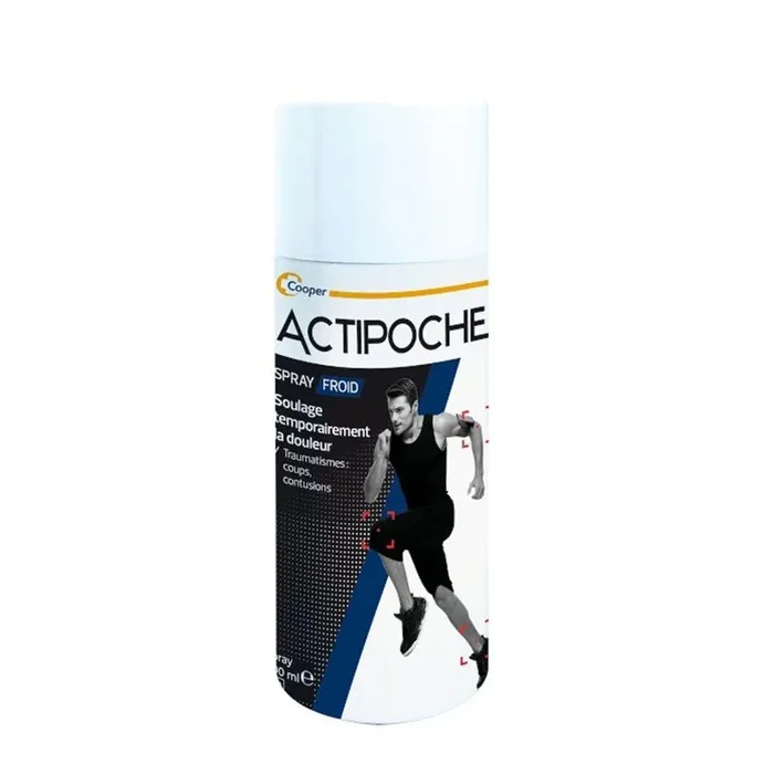 Spray Froid 400ml Soulage temporairement la douleur Actipoche