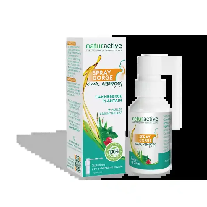 SPRAY GORGE AUX ESSENCES 20ML NATURACTIVE