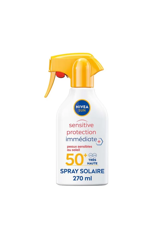 Spray protecteur SPF 50+ – Protection Sensitive Immediate Protect+ – 270 ml