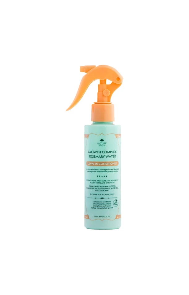 Spray soin sans rinçage – Eau de Romarin – Tous types de cheveux – 150 ml