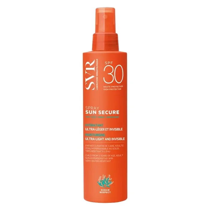 Spray solaire Sun Secure Spray SPF30 – Visage et Corps – 200 ml
