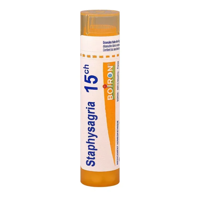 Staphysagria 15ch – Herpès Eczéma Verrues – Tube Granules 4g