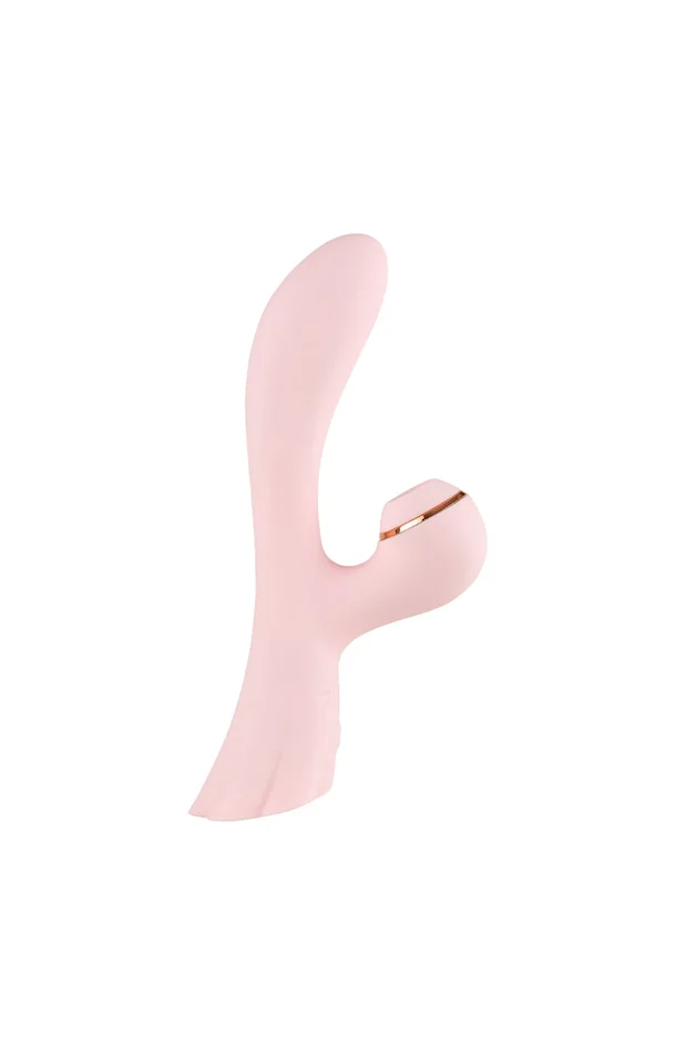 Stimulateur de clitoris & vibromasseur point G – Rose – 15 programmes