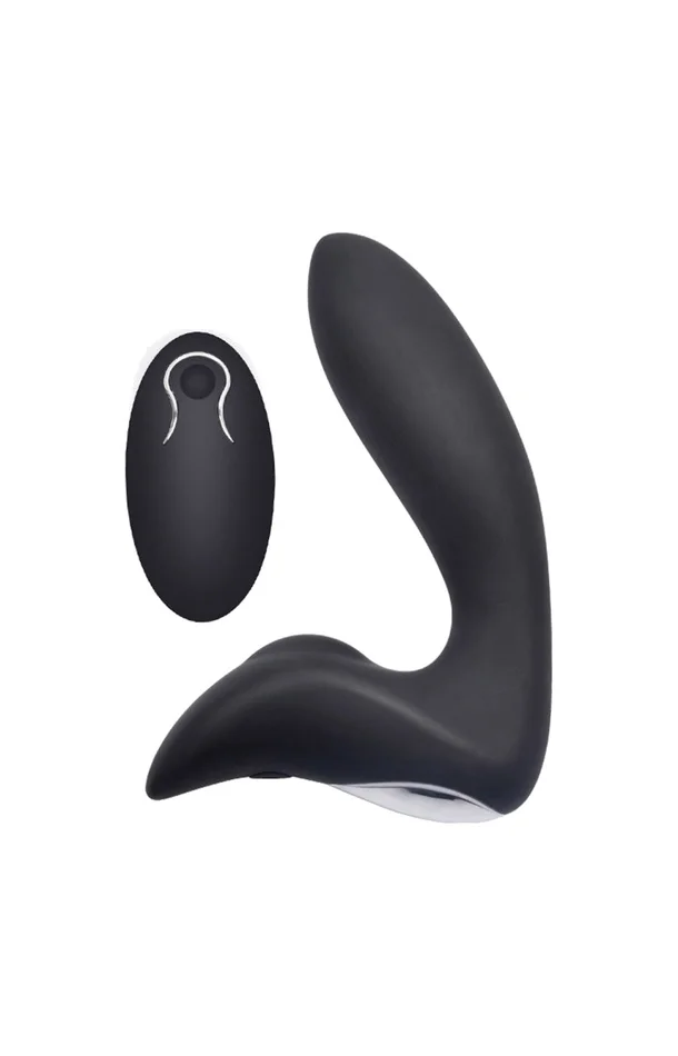 Stimulateur de prostate télécommandé – 12 modes – Noir – Homme