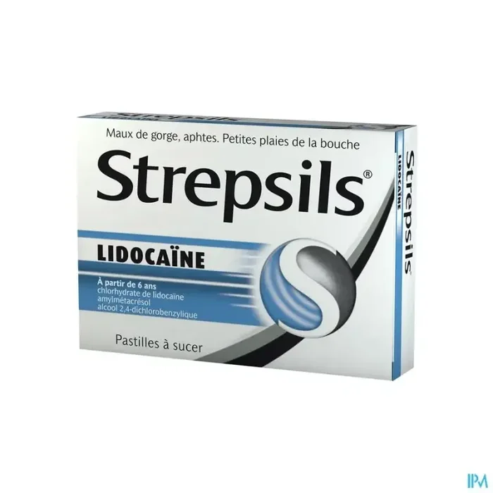 Strepsils lidocaine pastille à sucer 36