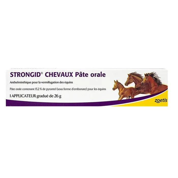 Strongid chevaux pâte orale 26g