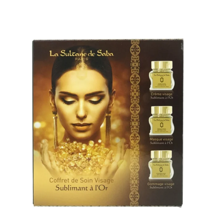 Sublimant à L’Or – Coffret Crème Jour 50 ml + 2 Produits