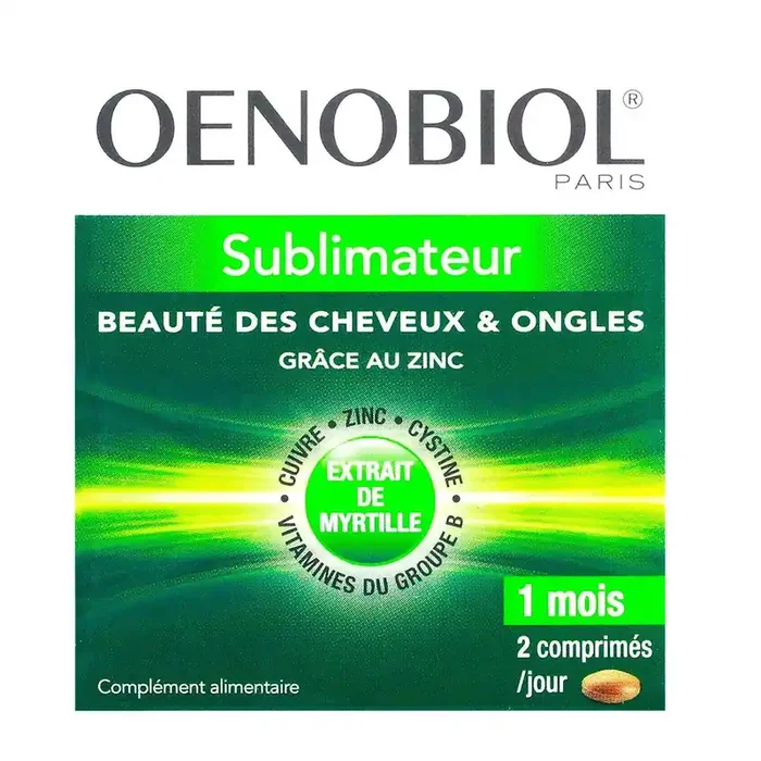 Sublimateur cheveux & ongles 60 comprimés