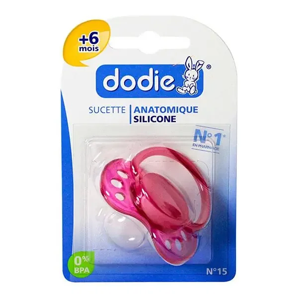 Sucette anatomique +6m n°15 silicone