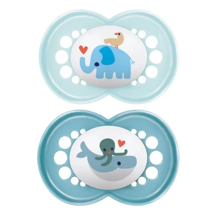 Sucettes Original Classique – Silicone – 6 Mois et plus – Par 2