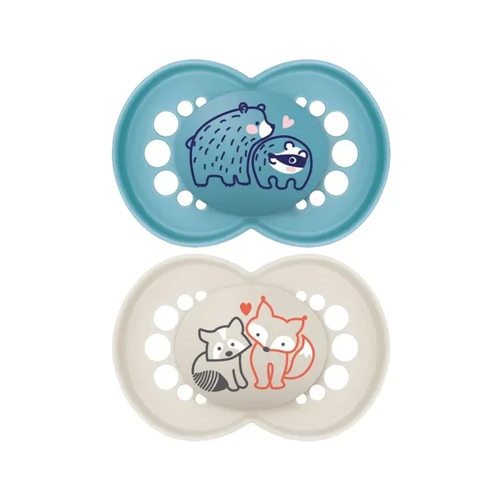 Sucettes Original Nature – Silicone – 6 Mois et plus – Par 2
