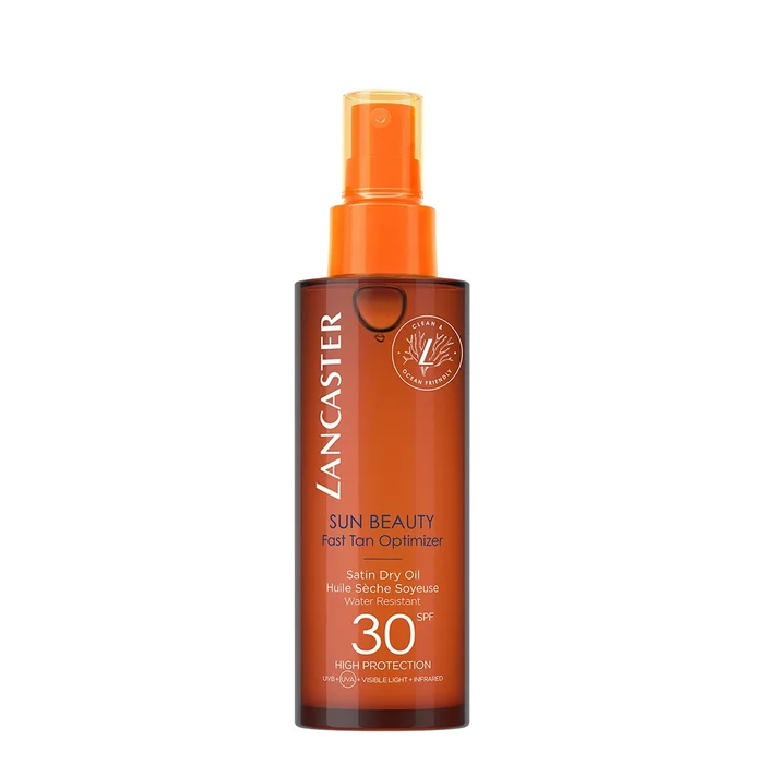 Sun Beauty – Huile Sèche Soyeuse Accélératrice de Bronzage SPF30