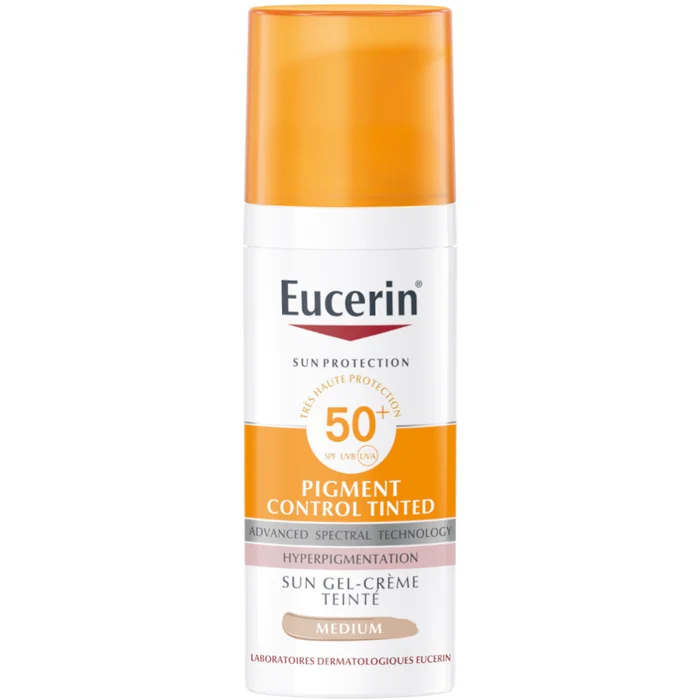 Sun Protection SPF50+ – Gel Crème Teinté – Medium