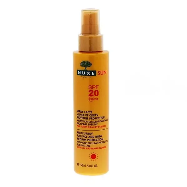 Sun spray lacté SPF 20 visage & corps 150ml