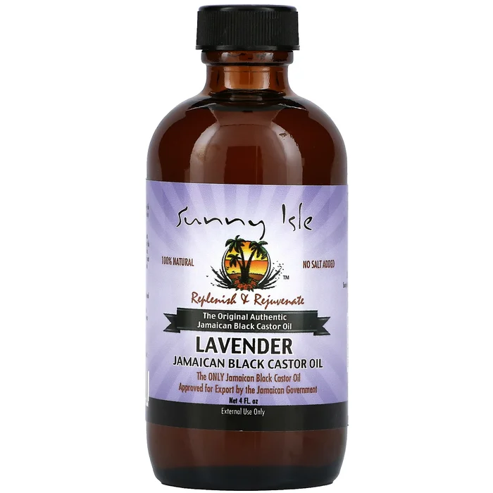 SUNNY ISLE JAMAICAN BLACK CASTOR OIL ≡ Lavender Jamaican Black Castor Oil