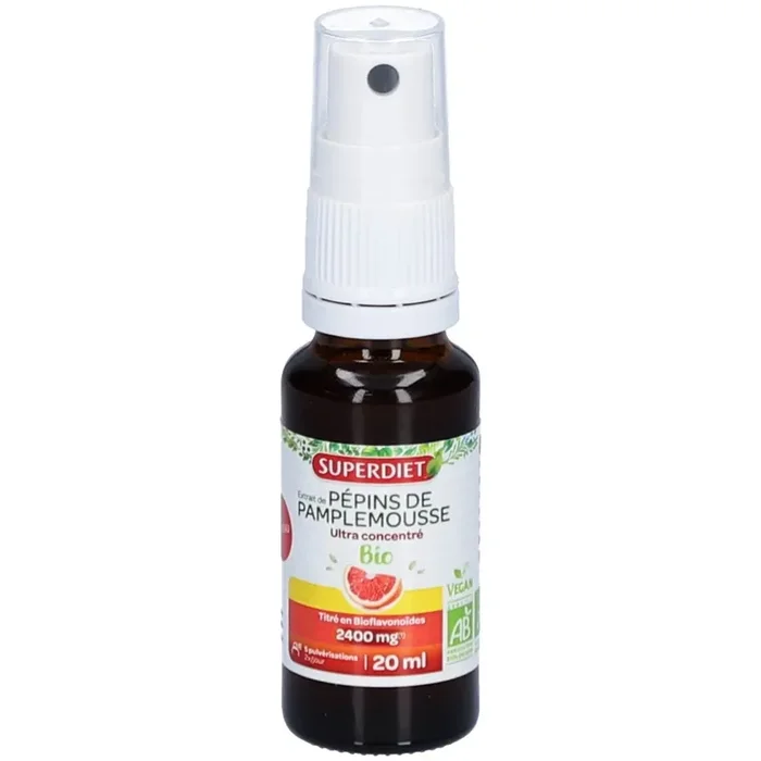 Superdiet Pépins de Pamplemousse Bio Ultra Concentré