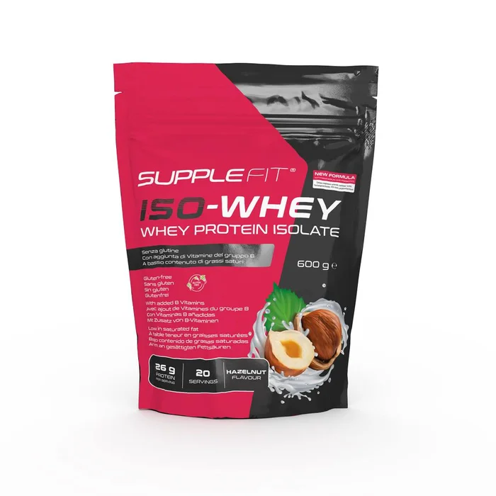Supplefit Iso-whey – Avec Magnésium et Prébiotiques – 600 gr