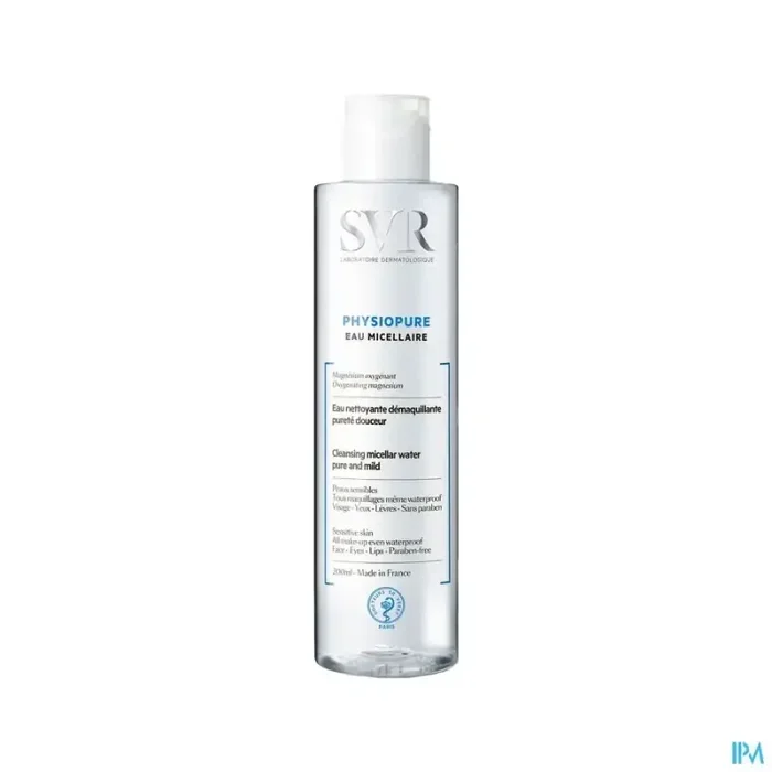 Svr physiopure eau micellaire purete douceur 200ml
